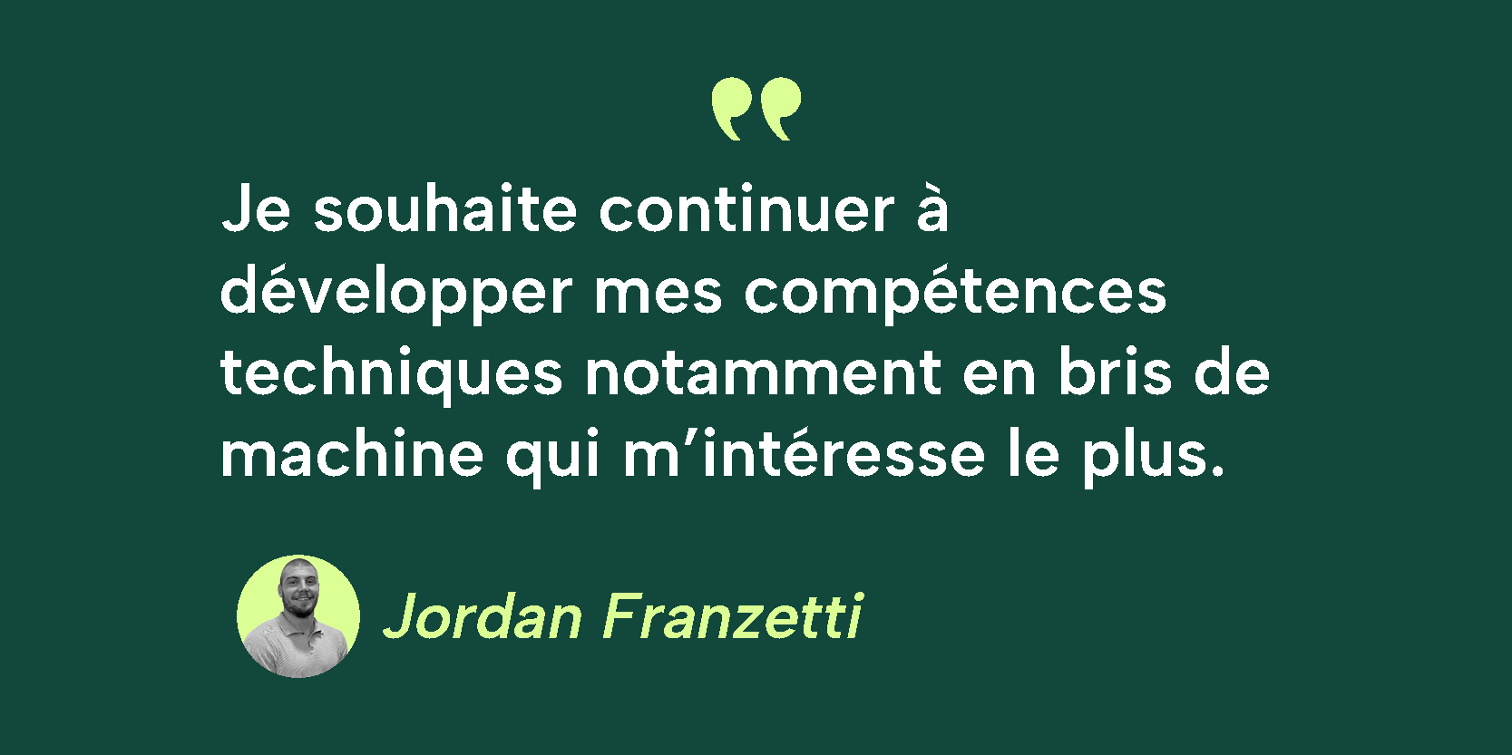 Citation de Jordan Franzetti 