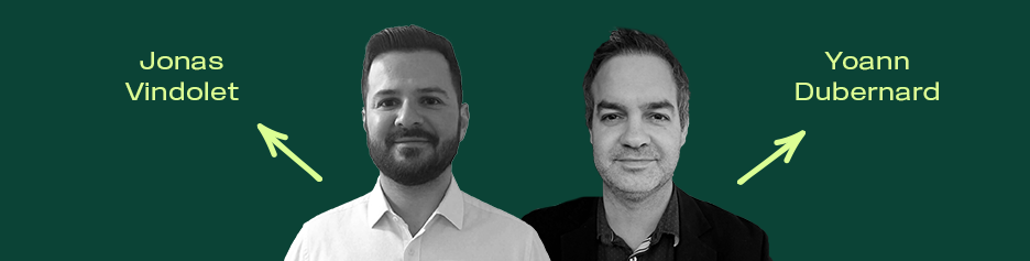 Banniere formation témoignage Jonas Vindolet et Yoann Dubernard