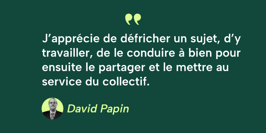 Citation d'article de David Papin 
