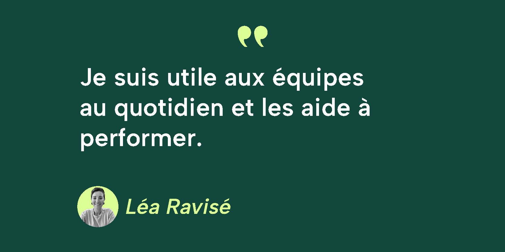 Extrait citation de Léa Ravisé